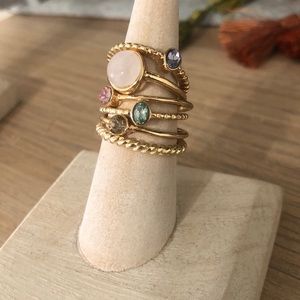 6 piece ring set